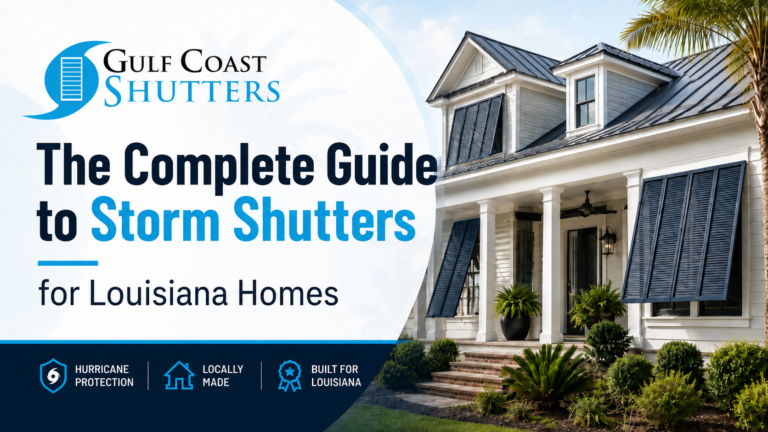 The Complete Guide to Strom Shutters